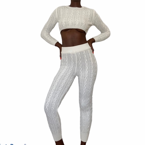 IMMODEL casual knit 2 piece outfit size M - Picture 8 of 14